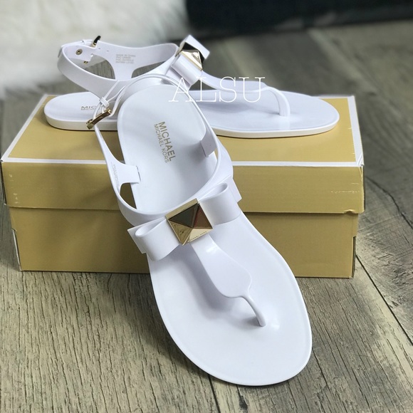 Michael Kors Aliza Jelly PVC Optic White W AUTHENT - Picture 2 of 7